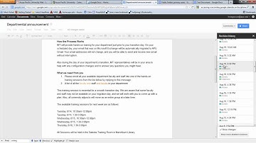 Collaboration with Google Docs