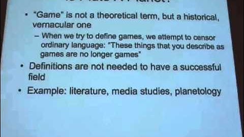 PCG2009 - AarsethCalleja - The Word Game: The Ontology of an Undefinable Object