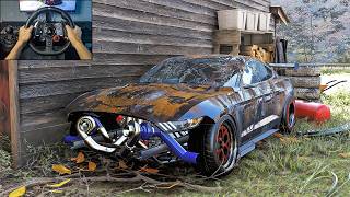 Rebuilding Ford Mustang GT500 Twin Turbo - Forza Horizon 6 | Logitech G29 Stering Wheel Gameplay screenshot 5