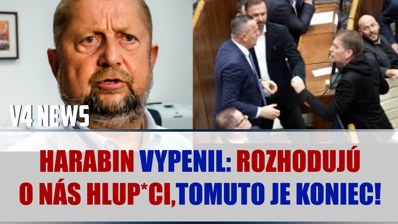 HARABIN ZÚRI: TENTO BORDEL v parlamente by som ukončil raz dva!