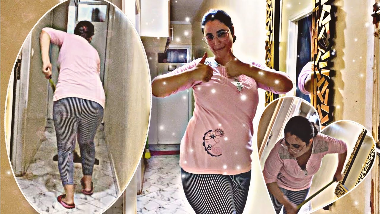 شاهد كيف رجعات المرأت 😉بمحلول سحري  كتلمع✨وسيقت الارض بيرشاقة🥰