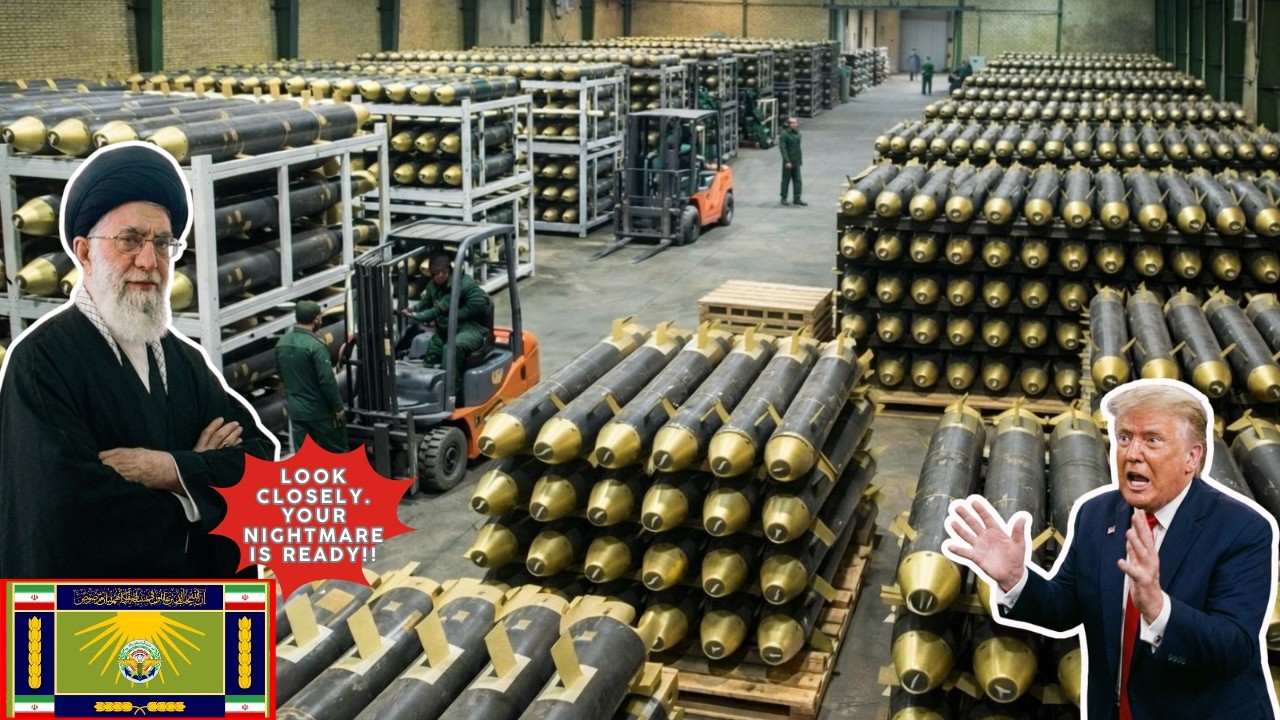 Inside Iran's Sadid Precision Bomb Plant: Crushing Billion-$ Tech With Volume (Full Process)