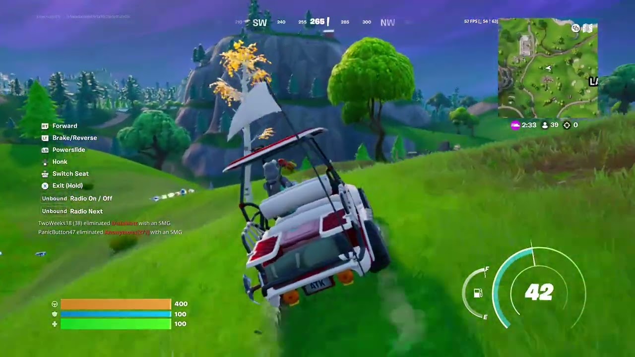 Fornite OG (Chapter 7,Season 1)Xbox One fat Gameplay(720p)