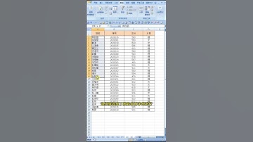 如何按首写字母进行排序 #office #official #excel #shorts #数据 #表格 #排序