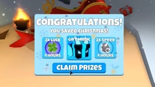 How to complete every task for Santa’s sleigh! Bubble Gum Simulator Christmas event! screenshot 4