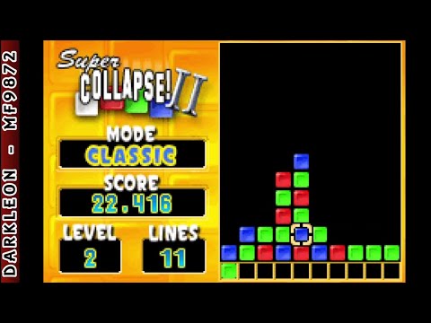 Super Collapse 2 for GBA Walkthrough