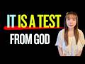 "IT" IS A TEST FROM GOD TO YOU! #propheticword #blessings #faith