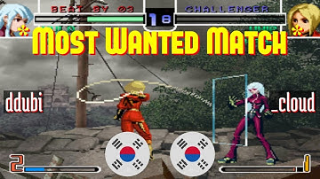 FT10 @kof2002: ddubi (KR) vs _cloud (KR) [King of Fighters 2002 Fightcade] Jul 1