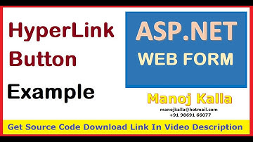 hyperlink button in asp.net | hyperlink button example | asp.net hyperlink button