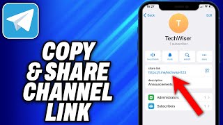 How To Copy & Share Channel Link In Telegram - Easy Fix