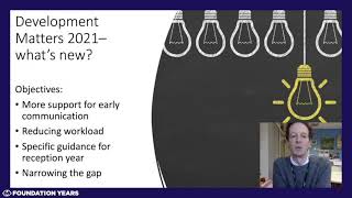 Foundation Years vodcast: Understanding the revised EYFS - PVIs & childminders