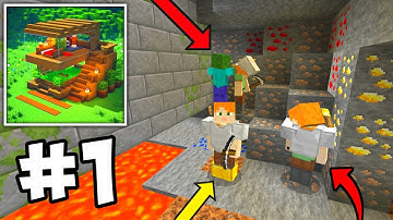 Building Craft 2024 Multiplayer Survival Walkthrough Gameplay Part 1 | Craft World - Building Craft