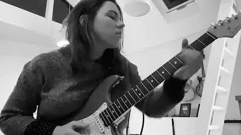 Sultans of Swing (Guitar solo cover)- Kathleen Hal...