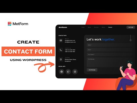 Create Contact Form in WordPress | Step-by-Step Tutorial | devRasen