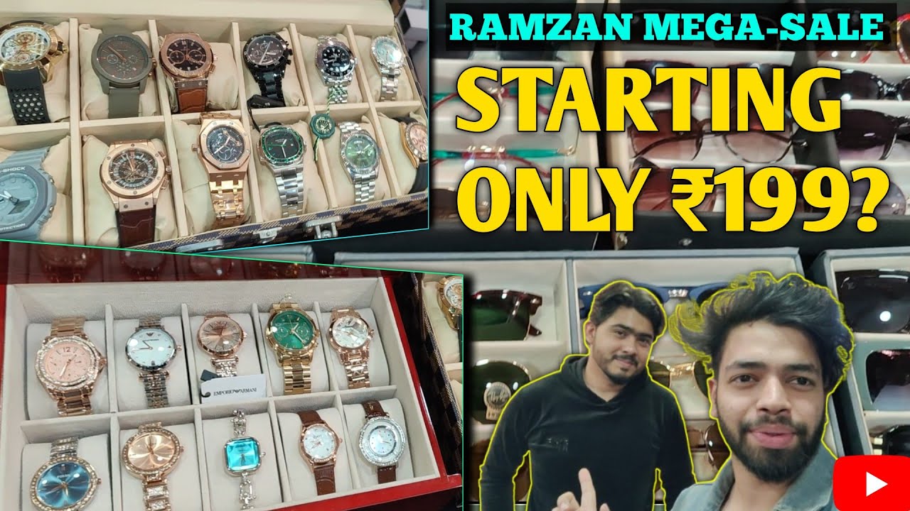 How He Sells Branded Watches & Sunglasses at Cheapest Rate 😱|Full Vlog