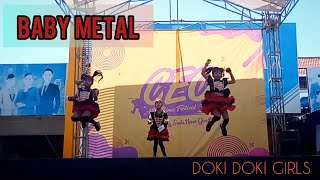 BABYMETAL [ dance cover doki-doki morning + iine  👍👍 ] cover by babymetal kids
