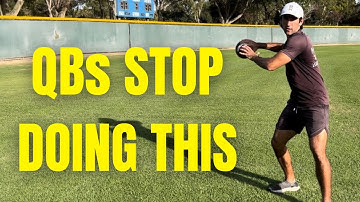 ALL QBs STOP THROWING LIKE THIS