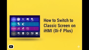 How to Switch to Classic Screen on iHMI (0i-F Plus)