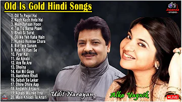 Udit Narayan 90s Hits Romantic Melody Song Alka Yagnik & Kumar Sanu #90severgreen #bollywood