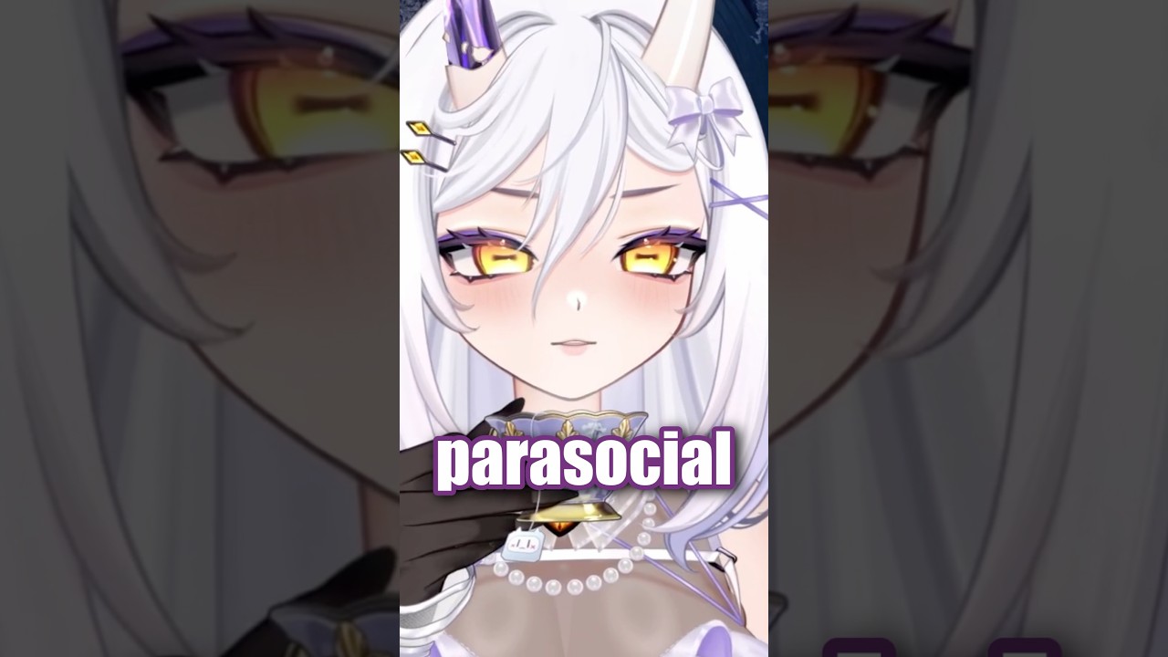 Is it okay to be a bit parasocial ? .. #vtuber