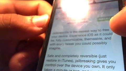 How to jailbreak an ipod touch 4.3.3