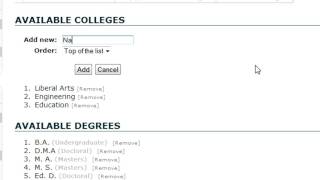 Vireo Admin Settings Tab: Configurable Settings