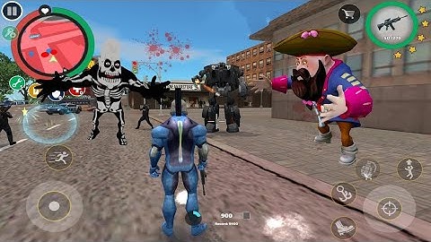 New Update Rope Hero Menu Mod: Vice Town Gameplay Walkthrough (Android,ios) #72