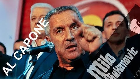 Milo Đukanović - AL Capone