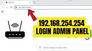 How to Login to 192.168.254.254 Admin Panel screenshot 4