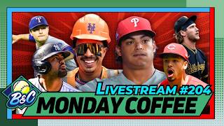 Baseball &amp; Coffee // Luzardo, Leiter, Burns // Swaggy V &amp; The Martian // Livestream #204