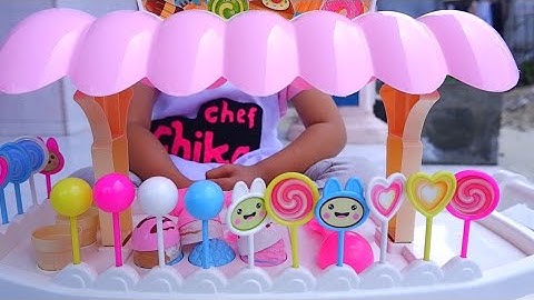Jualan Es Krim Bohongan 💖 Drama Jadi Penjual Es Krim dan Permen Lolipop (Lollipop) 💖 With Engsub