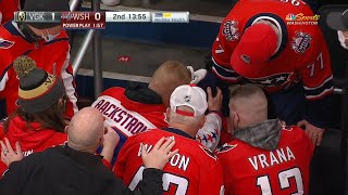 Washington Capitals Fan Hit By Puck screenshot 3