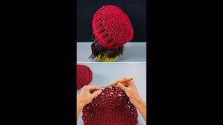 Easy crochet beret hat! Tutorial for beginners! Miarti🧶 - YouTube