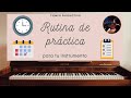 🎶Cómo estudiar tu instrumento?  Organiza tu rutina y tiempo de práctica 🎻🎹