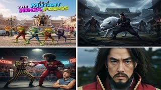 AI Remakes: 70s/80s B-Movie Fight Trailers (Cult Action Comedy)