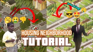 simple housing complex theotown | TUTORIAL! PART 1