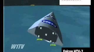 Second test flight of the Falcon HTV-2