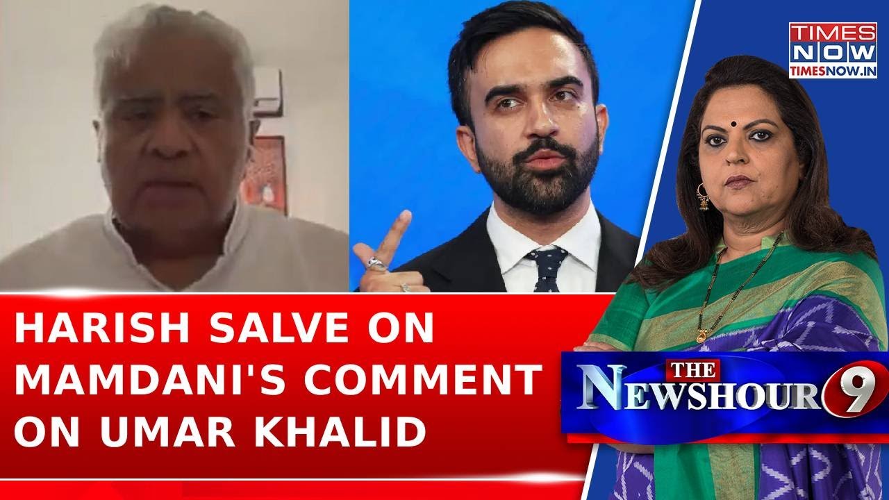 Harish Salve To Navika Kumar On NYC Mayor Zohran Mamdani Expressing Concern Over Umar Khalid Case