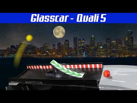 GlassCar - Qualifiers 5 GP Moonscape C2 - Marble Race by Fubeca's Marble Runs