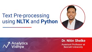 Text Pre-processing using NLTK and Python | DataHour by Dr. Nitin Shelke