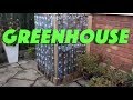 Plastic bottle greenhouse tutorial: a rough guide to a free greenhouse!