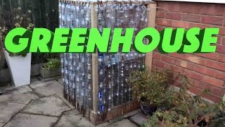 Plastic bottle greenhouse tutorial: a rough guide to a free greenhouse!
