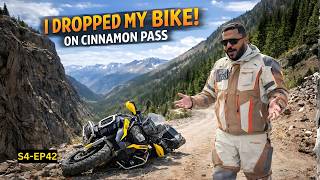 I Almost Sent My Bike Off a Cliff… | Urdu MotoVlog | Alaska to Patagonia Motorcycle Tour S4-EP42