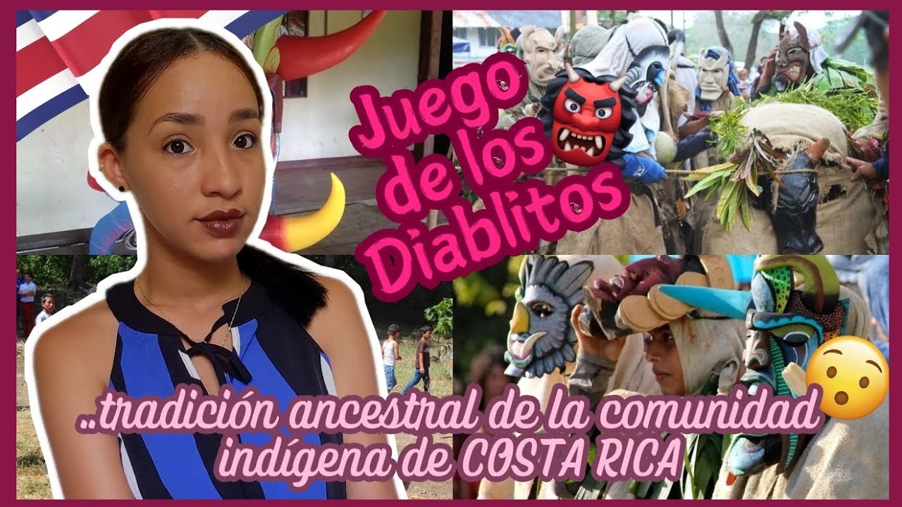 JUEGO de los DIABLITOS👹! TRADICIÓN ANCESTRAL🗓 TICA🇨🇷 con gran ...