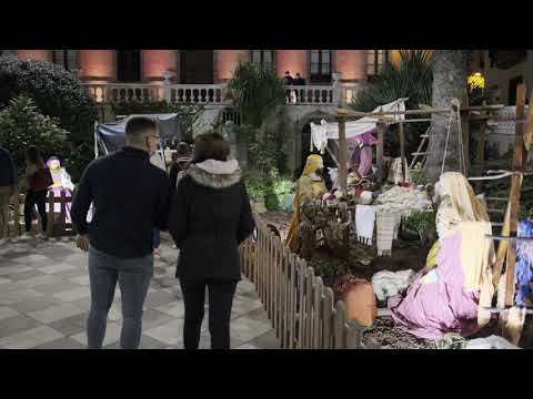 La Orotava is a city in the north of Tenerife (Canary Islands, Spain). Evening walk in December