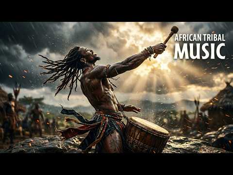🔥 These Rhythms Enter Your Blood ⚡ Deep Drum Power | African Tribal Drums