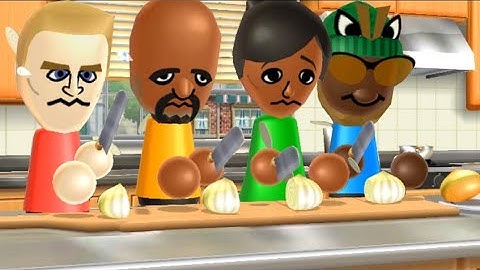 Wii Party Minigames -  Bowser Vs Tyrone Vs Sakura Vs Matt (Master CPU)