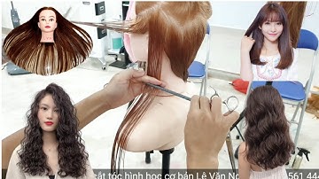 Dạy Cắt Oval Hình Học Áp Dụng Uốn Cụp, Sóng Nước, Sóng Lơi