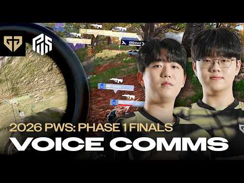 Gen.G is Evolving | 2026 PWS: PHASE 1 FINALS DAY Voice Comms