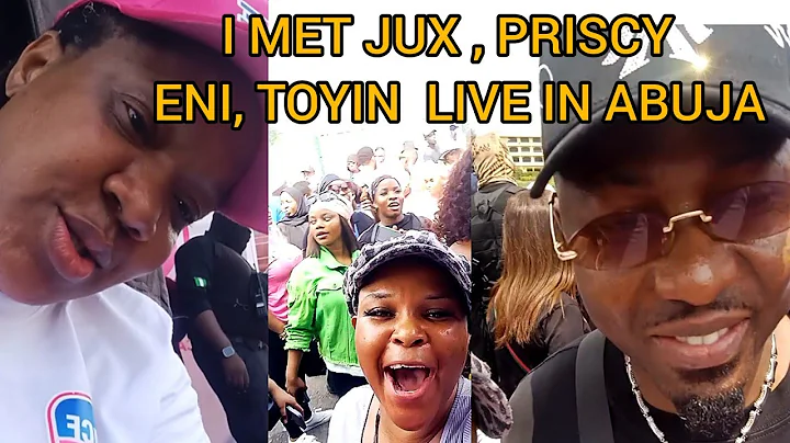 JUMA JUX Live Performance in Abuja:: THRILLED, FANS, + SURPRISE MEET TOYIN ABRAHAM ,ENI PRISCILLA  S